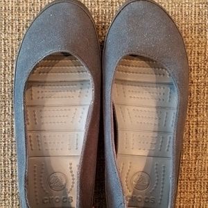 Crocs Black Flats